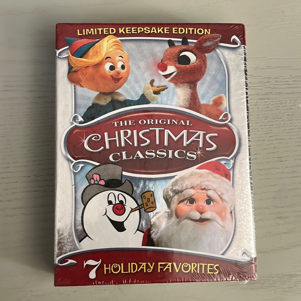 NIB- CHRISTMAS CLASSICS DVD LIMITED KEEPSAKE EDITION Rudolph, Frosty and more